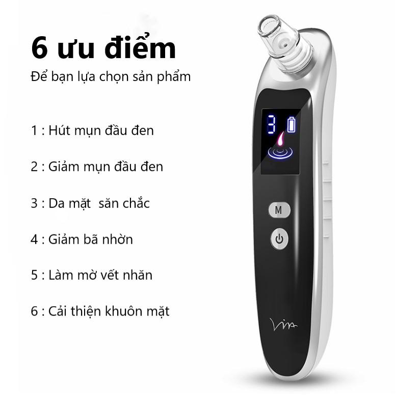 Máy Hút Mụn Đầu Đen Black Head Remover Cao Cấp - Làm Sạch Da Mặt - K1077