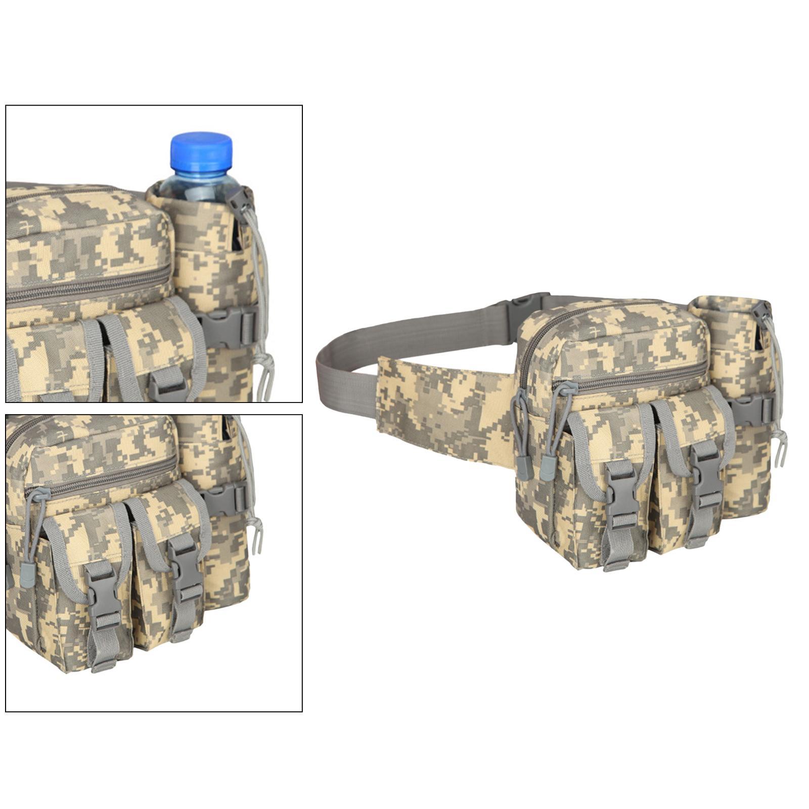 1pc Waist Pack Bag Oxford Cloth Waterproof  Mountaineering