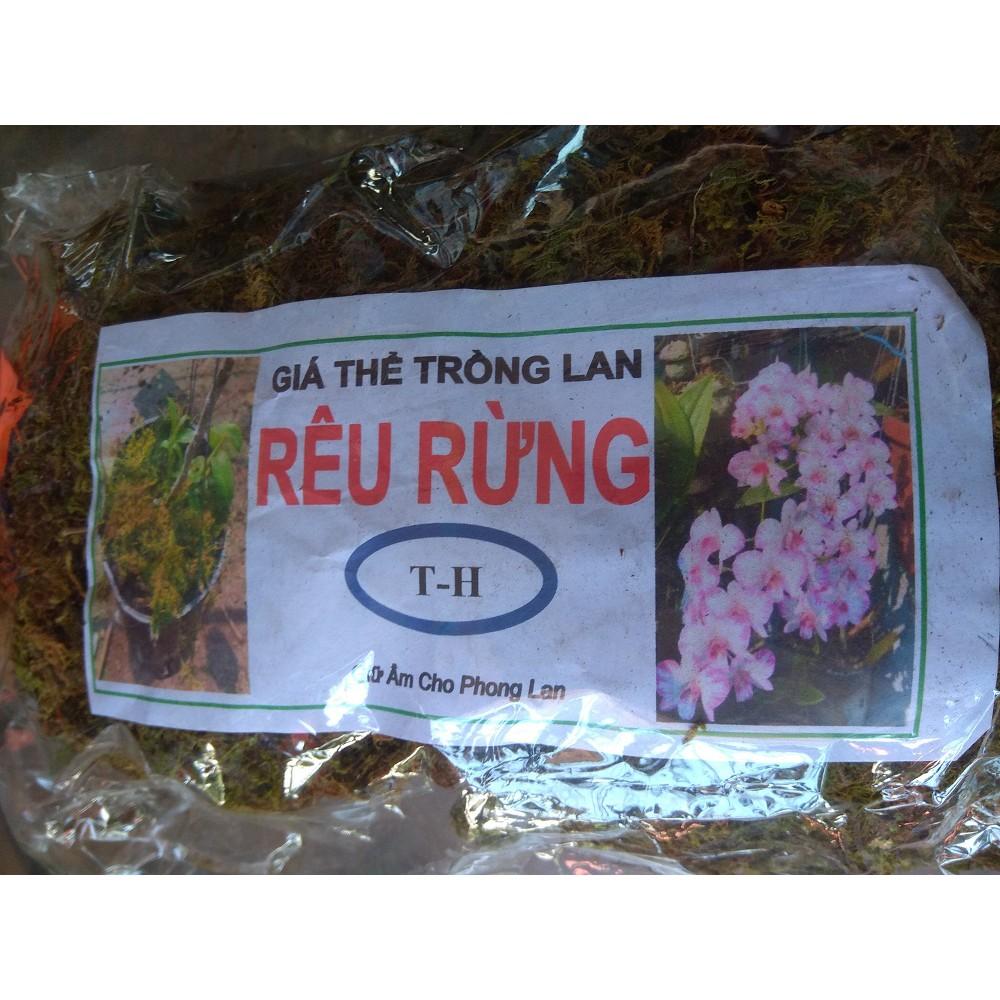 Rêu rừng trồng lan - gói 100 gram