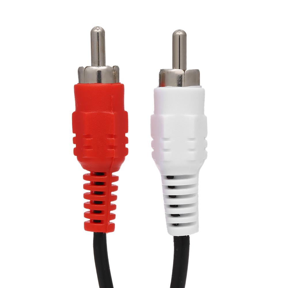 0.25 Meter RCA Audio Cable 3.5mm Female to 2 RCA Male Stereo Adapter Y Cable for HDTV Headphone Amplifier