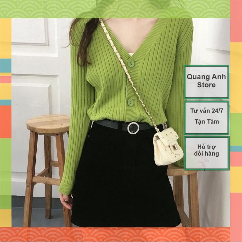 Áo Len Cadigan 3 Cúc Hàng Quảng Châu_Xưởng May Quang Anh