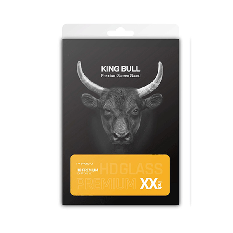 Dán cường lực iPhone 12/12 Pro MIPOW Kingbull HD (2.7D) Premium Full Clear - Hàng Chính Hãng