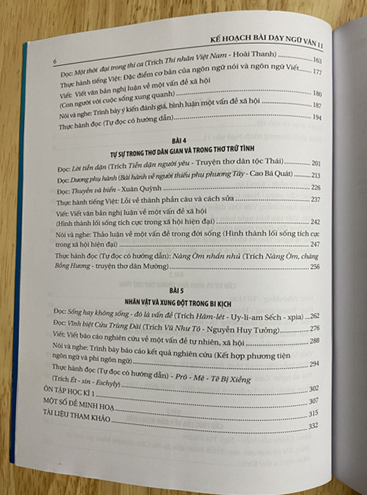 Kế hoạch bài dạy ngữ văn 11 Tập 1 - Bộ kết nối tri thức với cuộc sống