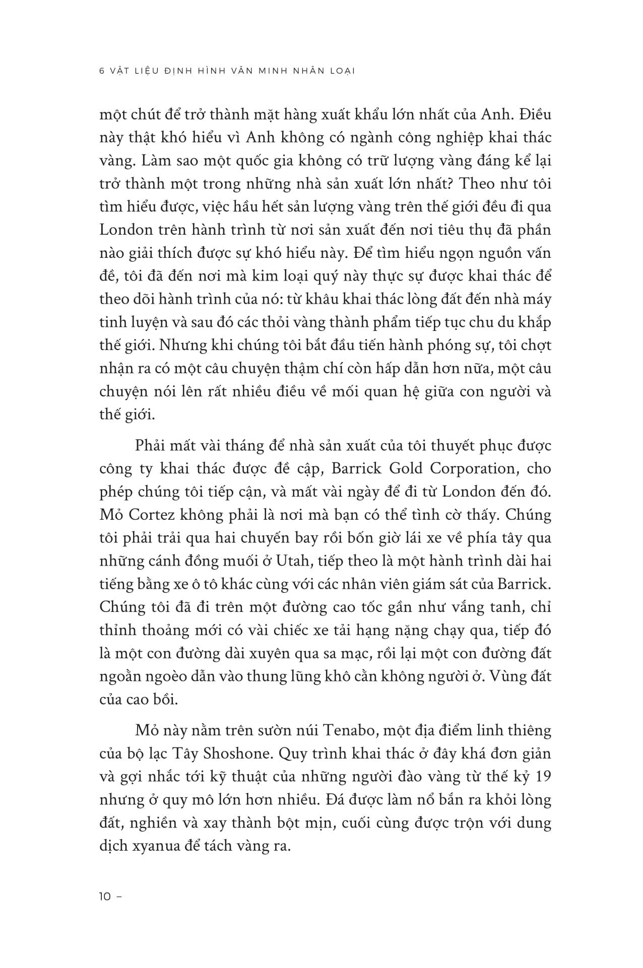 Sách - 6 Vật Liệu Định Hình Văn Minh Nhân Loại - Lịch Sử Của Cát, Muối, Sắt, Đồng, Dầu Mỏ Và Lithium