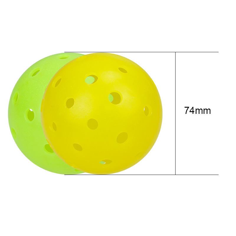 Bóng pickleball X-ace pro 40 chuẩn thi đấu, loại bóng đúc liền khối, 40 lỗ, 26 gram, đường kính 74mm, độ nảy ổn định, độ bền cao
