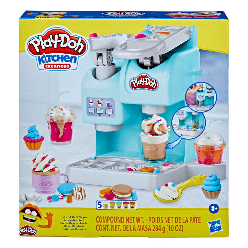 Đồ Chơi PLAYDOH Máy Pha Cà Phê Vui Nhộn F4372