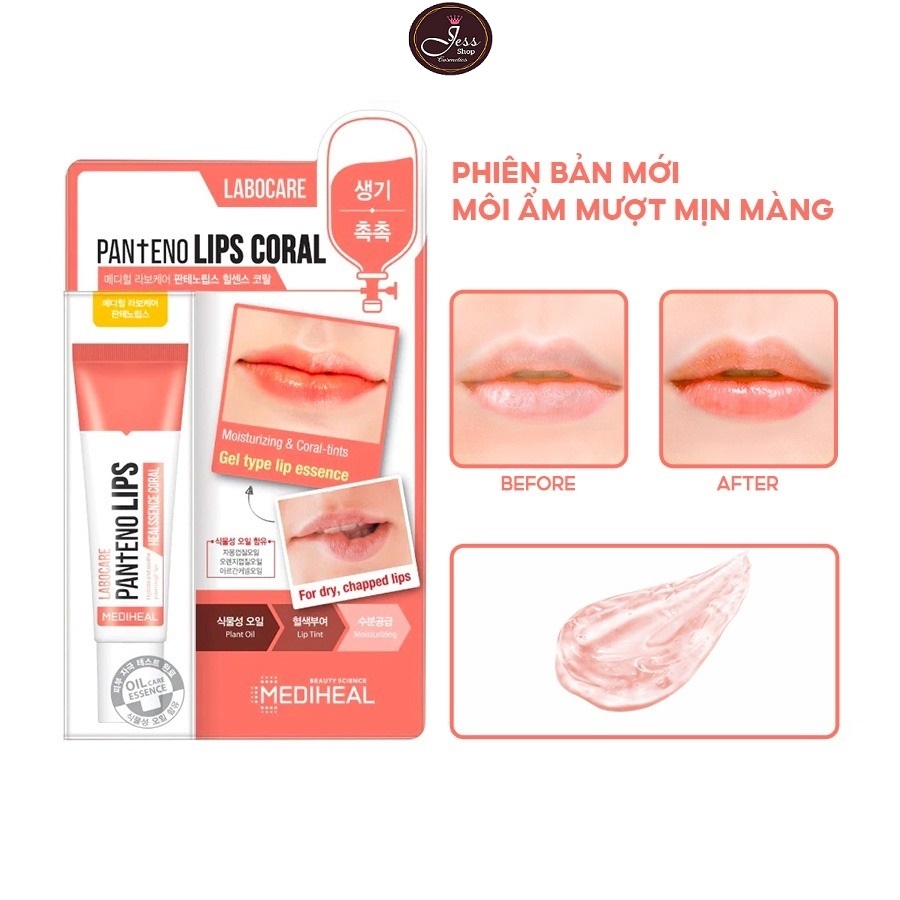 Son Dưỡng Môi Mediheal Labocare Pantenolips Healssence Coral 10ml