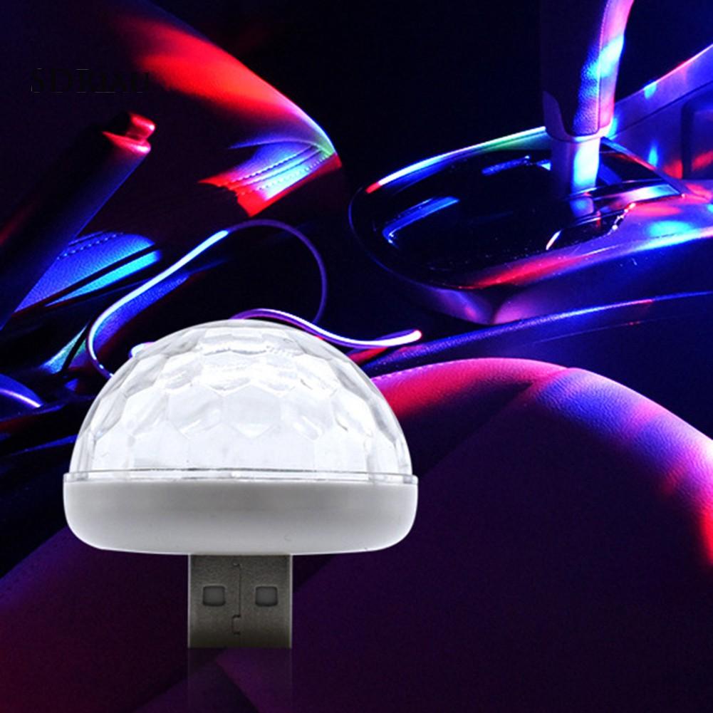 Đèn LED sân khấu mini kết nối cổng USB chuyên dụng cho trang trí nội thất ô tô