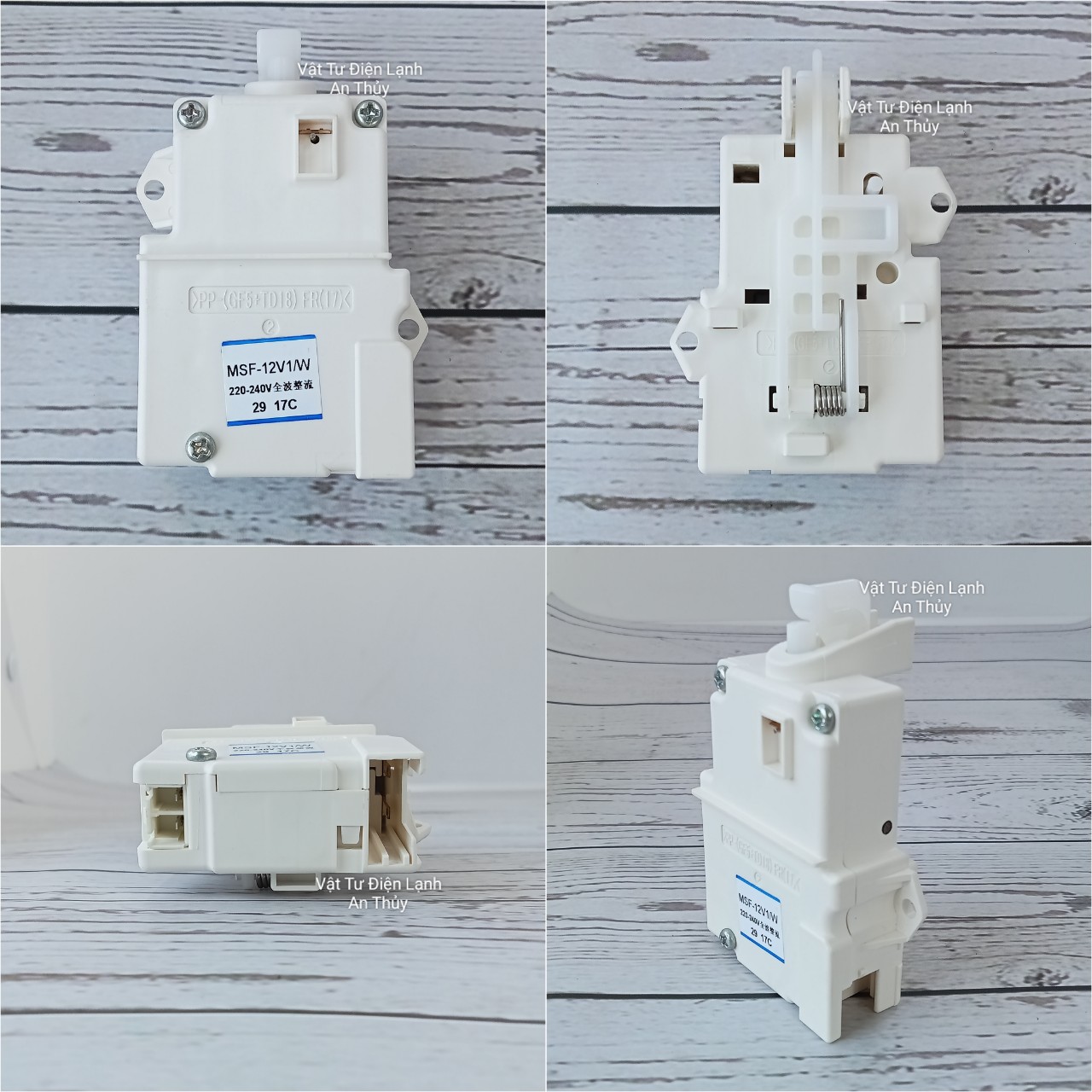 Công Tắc Khóa Cửa Máy Giặt PANASONIC Cửa Ngang Màu Trắng