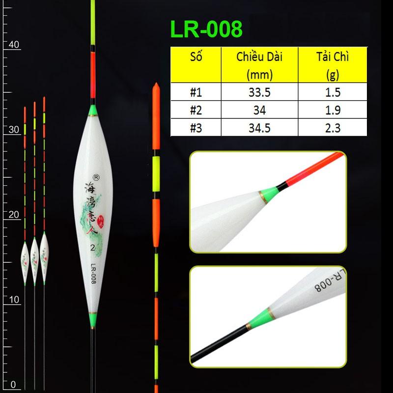 Phao câu cá nano, câu đơn câu đài Tín hiệu nhạy, độ chuẩn xác cao., có đủ thông số mã LR