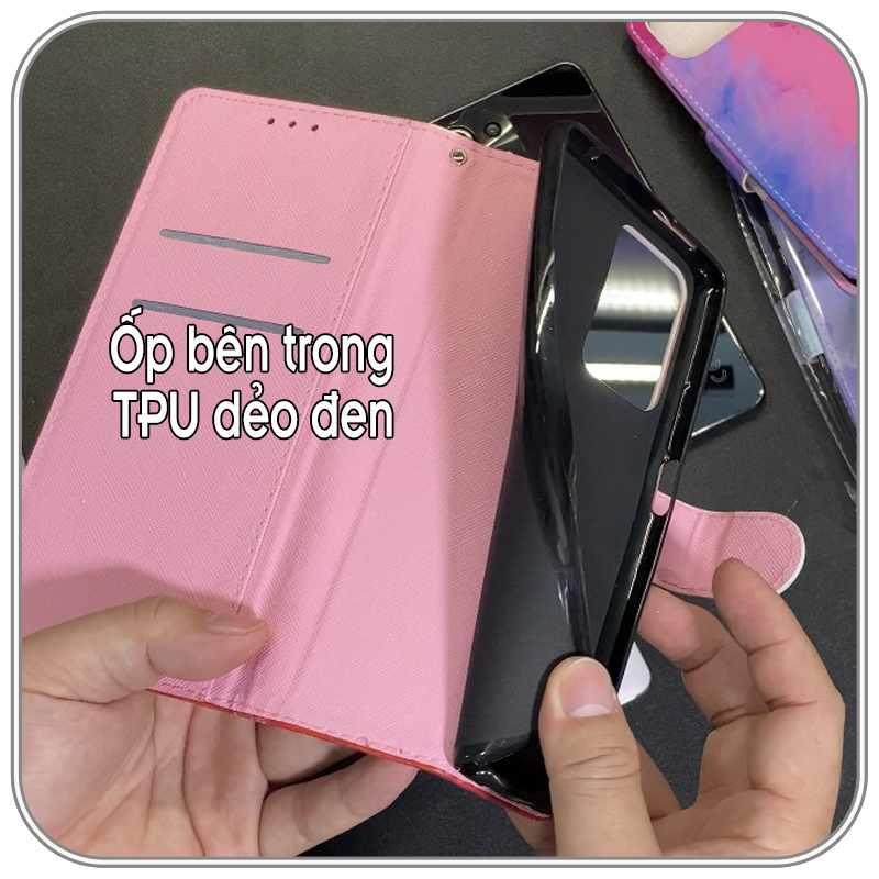 Bao da cho Xiaomi Poco X3 NFC - X3 Pro , 2 màu Gradient, khóa nam châm
