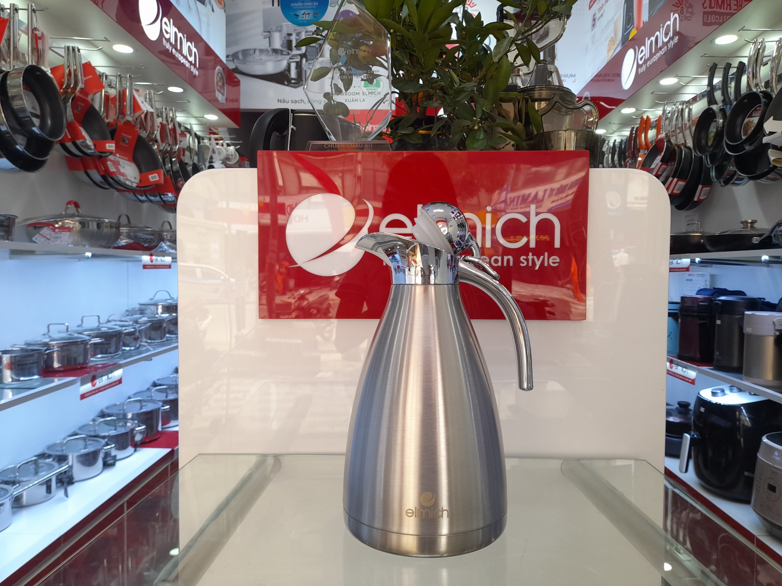 Bình giữ nhiệt gia đình inox 304 Elmich EL8297 dung tích 1.5L
