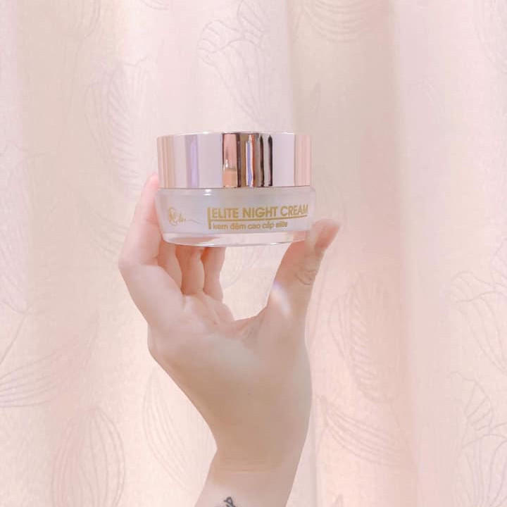 Kem Đêm Elite Night Cream - 30 Gram - Hàng Chính Hãng - Dưỡng Trắng Căng Bóng - Chống Lão Hóa Cải Thiện Sức Sống - Tạo Nên Làn Da Khỏe Mạnh Săn Chắc.