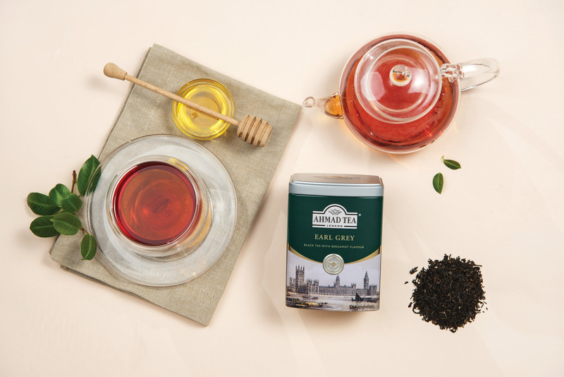TRÀ AHMAD ANH QUỐC - BÁ TƯỚC pha ấm hộp thiếc - Earl Grey - Chắt lọc sự tinh túy
