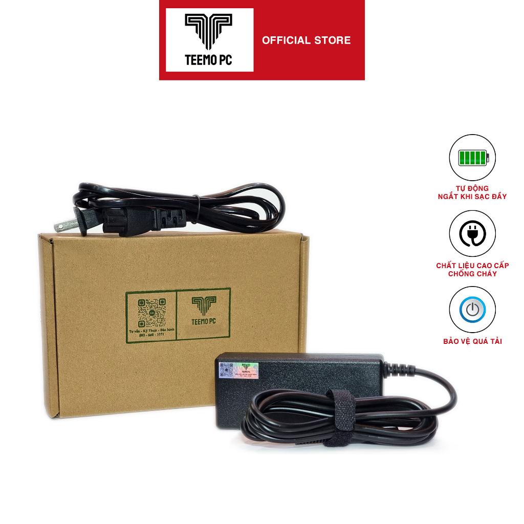 Sạc Tương Thích Cho Laptop HP Elitebook Pavilion Chân Kim To 7.4mm - Công Suất 65W 90W - Hàng Nhập Khẩu New Seal TEEMO PC TESE