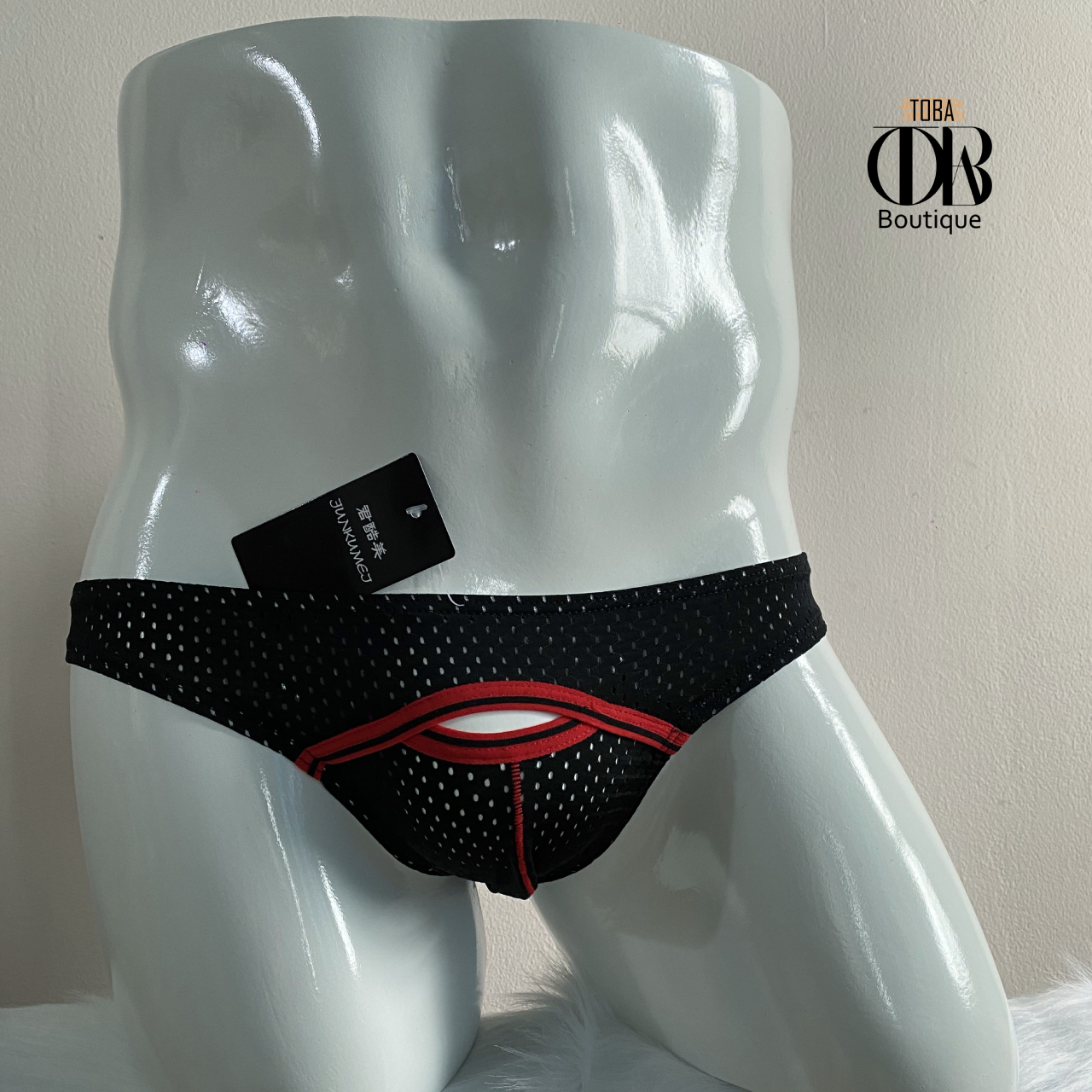 Quần lót nam, sịp Tam Giác Eo Thấp thun Lưới thời trang TOBA Boutique, co giãn kháng khuẩn thoáng mát TBTGT03