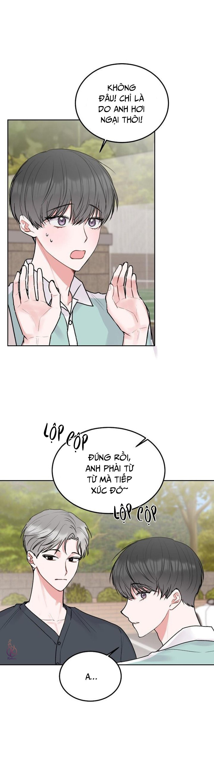 tiền bối, đừng khóc mà! chapter 46 4