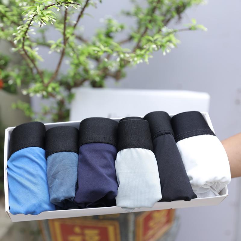 Sịp boxer nam, sịp đùi có Big size 35~110kg , vải thun lạnh, quần lót đùi nam