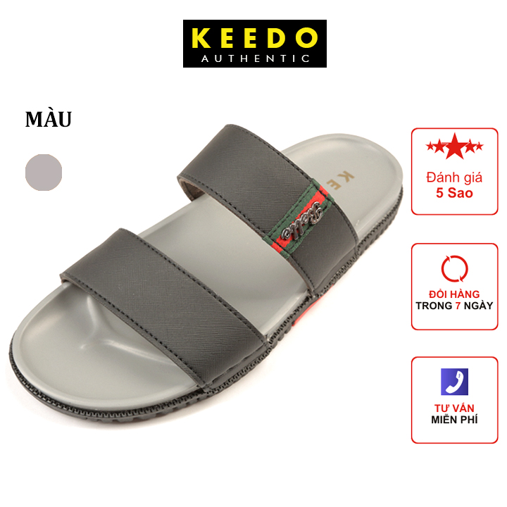 Dép hai quai ngang mẫu mới KEEDO-KD3107