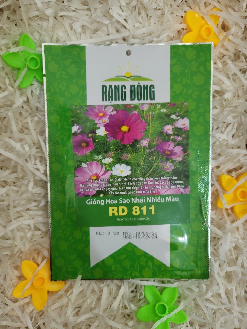 Hạt Giống Hoa Sao Nhái Nhiều Màu RD 811 (Gói 0,3 Gam)