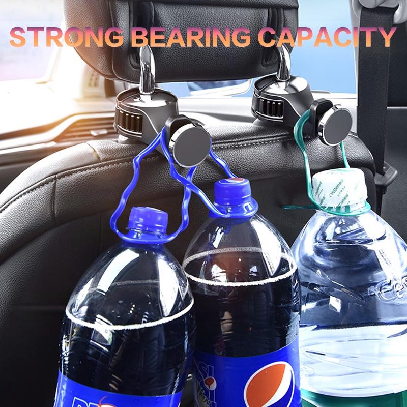 Móc Treo Đồ Gắn Phía Sau Ghế Xe Ô Tô Xoay 360 Độ Tiện Dụng