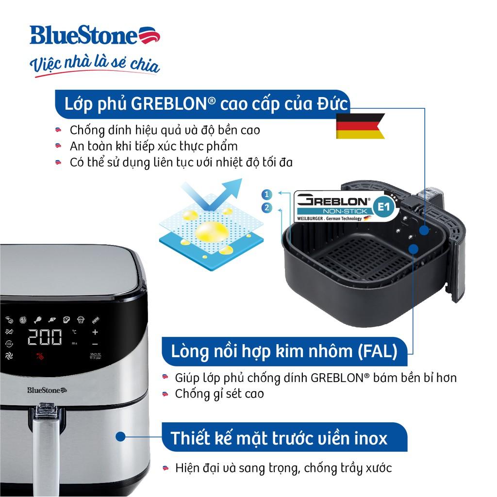 Nồi Chiên Không Dầu Điện Tử BlueStone AFB-5880 (5,5 Lít -1700W) - Hàng Chính Hãng