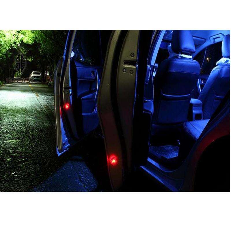 Đèn LED đỏ cảnh báo an toàn cho bạn và người đi đường khi mở cửa xe ô tô 667