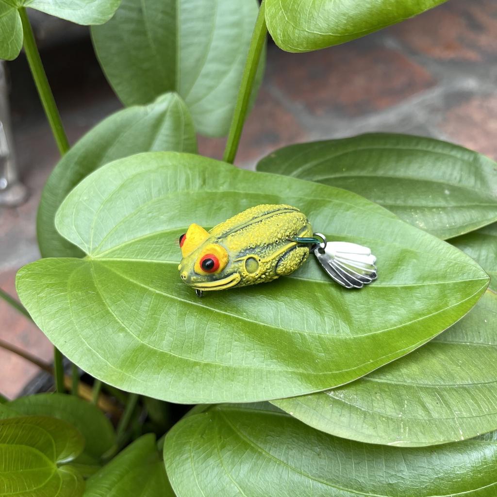 Nhái hơi thái lan mắt lồi 4cm / 7gr lưỡi titan Phukiencaulure25 nhái hơi câu lure mắt lồi siêu nhạy, lưỡi tian không rỉ