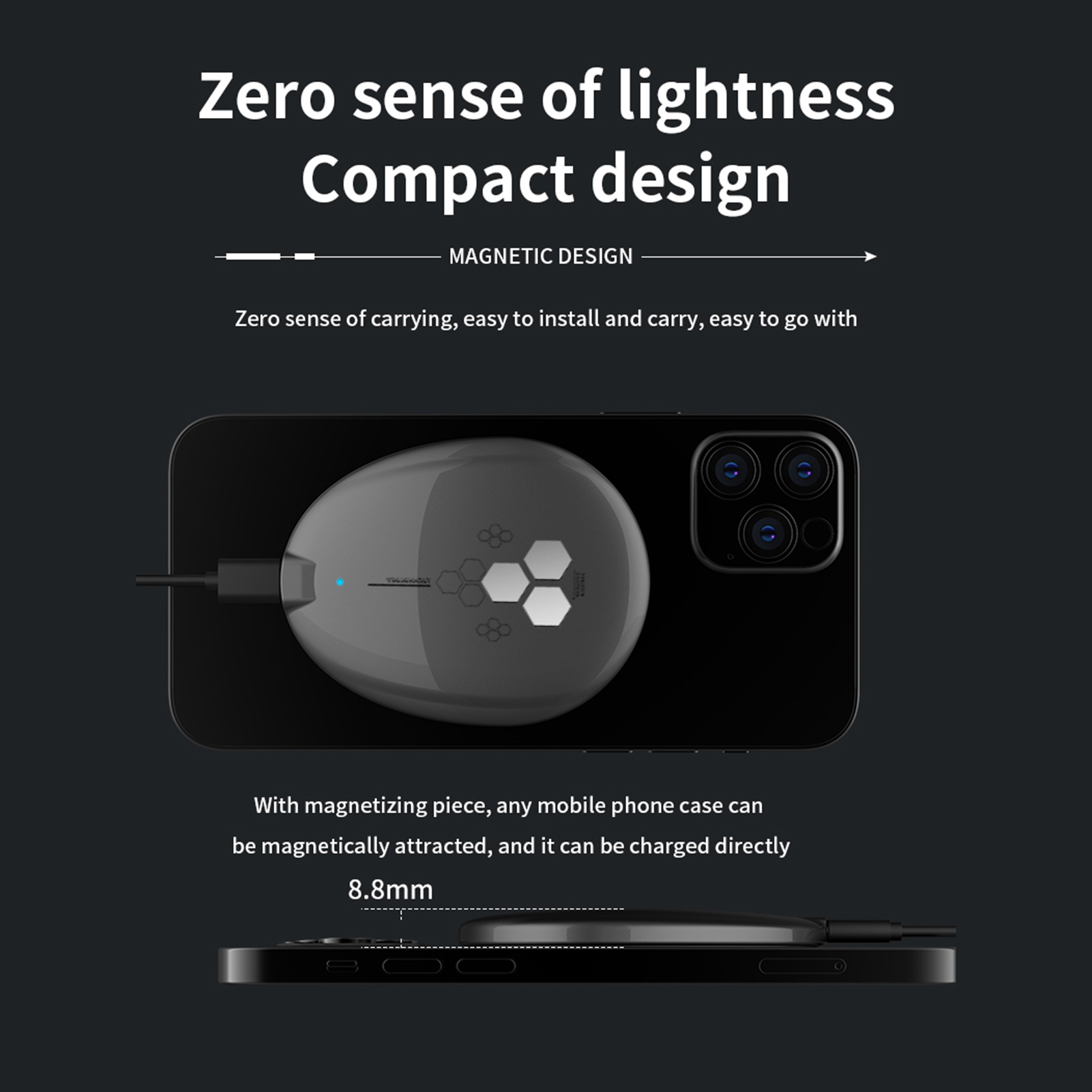 Máy Sạc Không Dây Nhận Dạng Thông Minh Đa Tương Thích