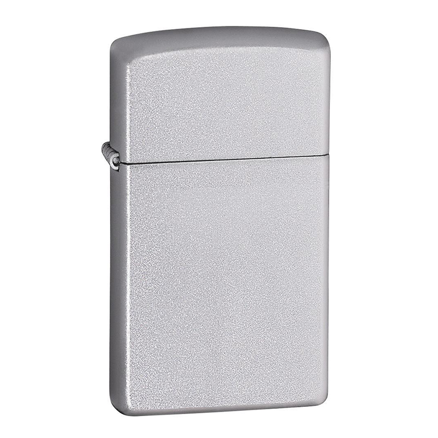 Hình ảnh Bật Lửa Zippo 1605 Slim Satin Chrome