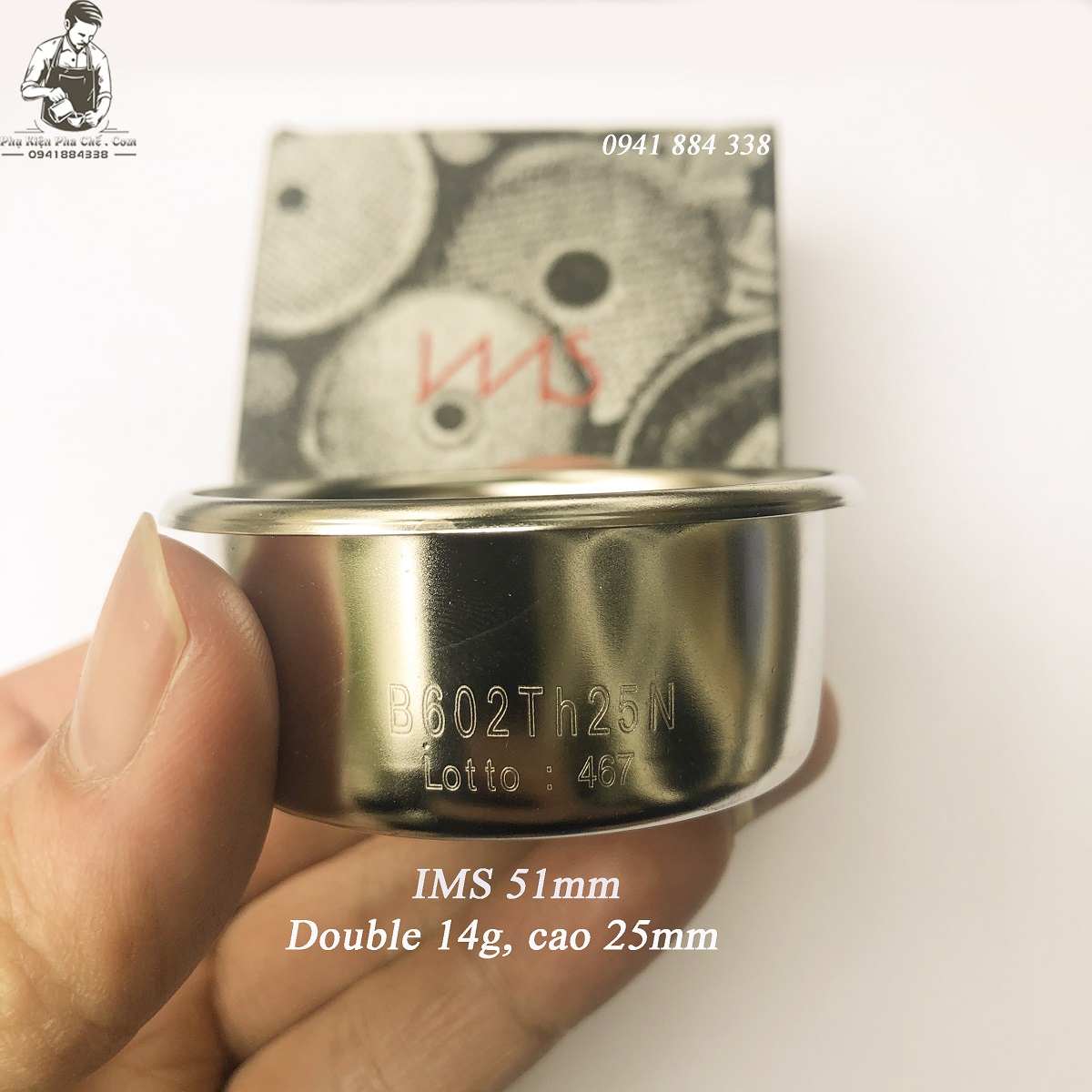 Filter IMS 51mm – Baket IMS 51mm – Rổ IMS 51mm