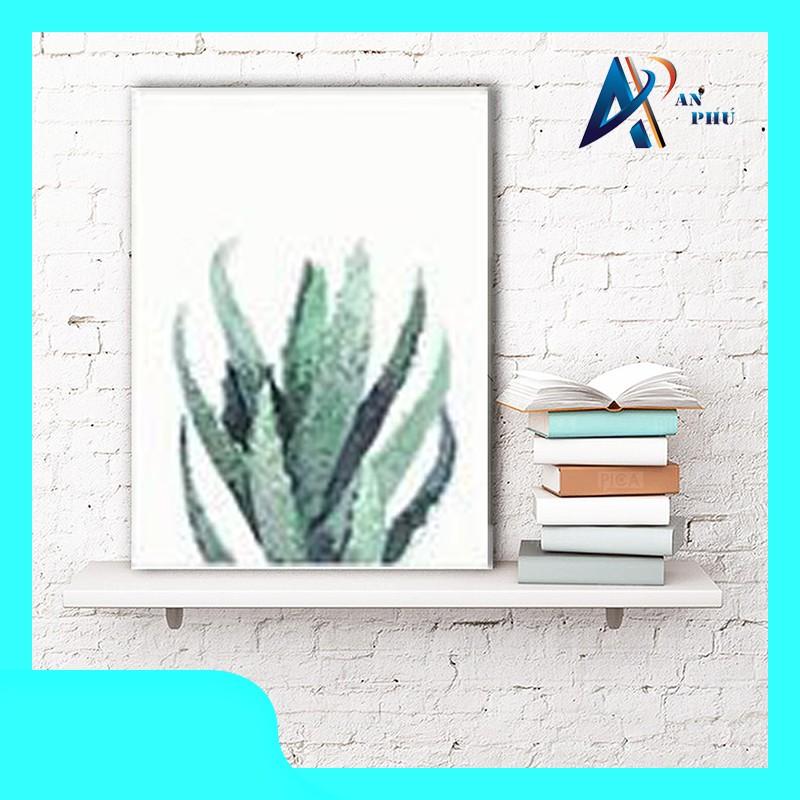 Tranh vải Canvas trang trí nhà cửa - Góc làm việc - Bàn học và trên các kệ trang trí