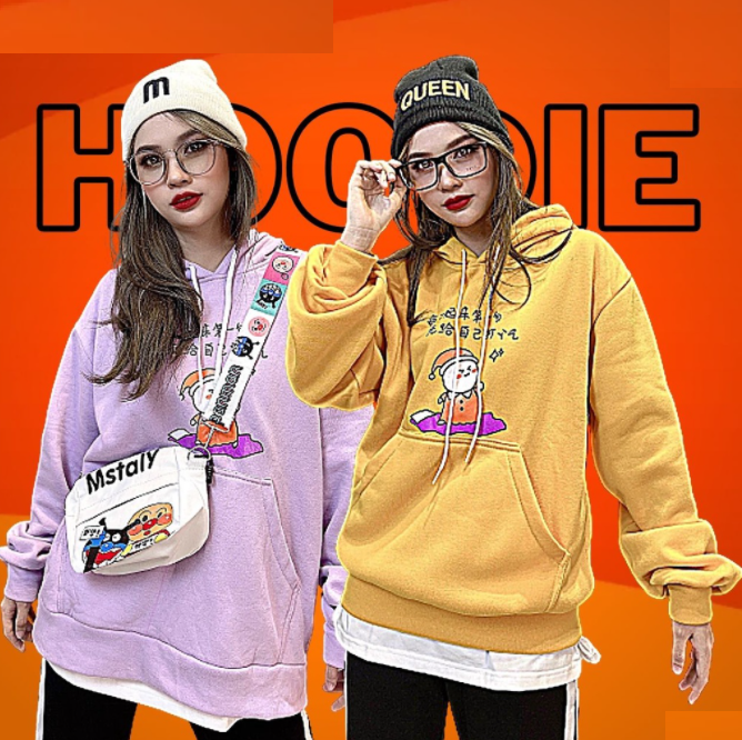 Áo Hoodie Nam Nữ Nỉ Bông Dày Dặn Form Rộng Hàng QC Áo Khoác Nỉ Nam Nữ Sweater PHỒNG CHỮ KÝ -