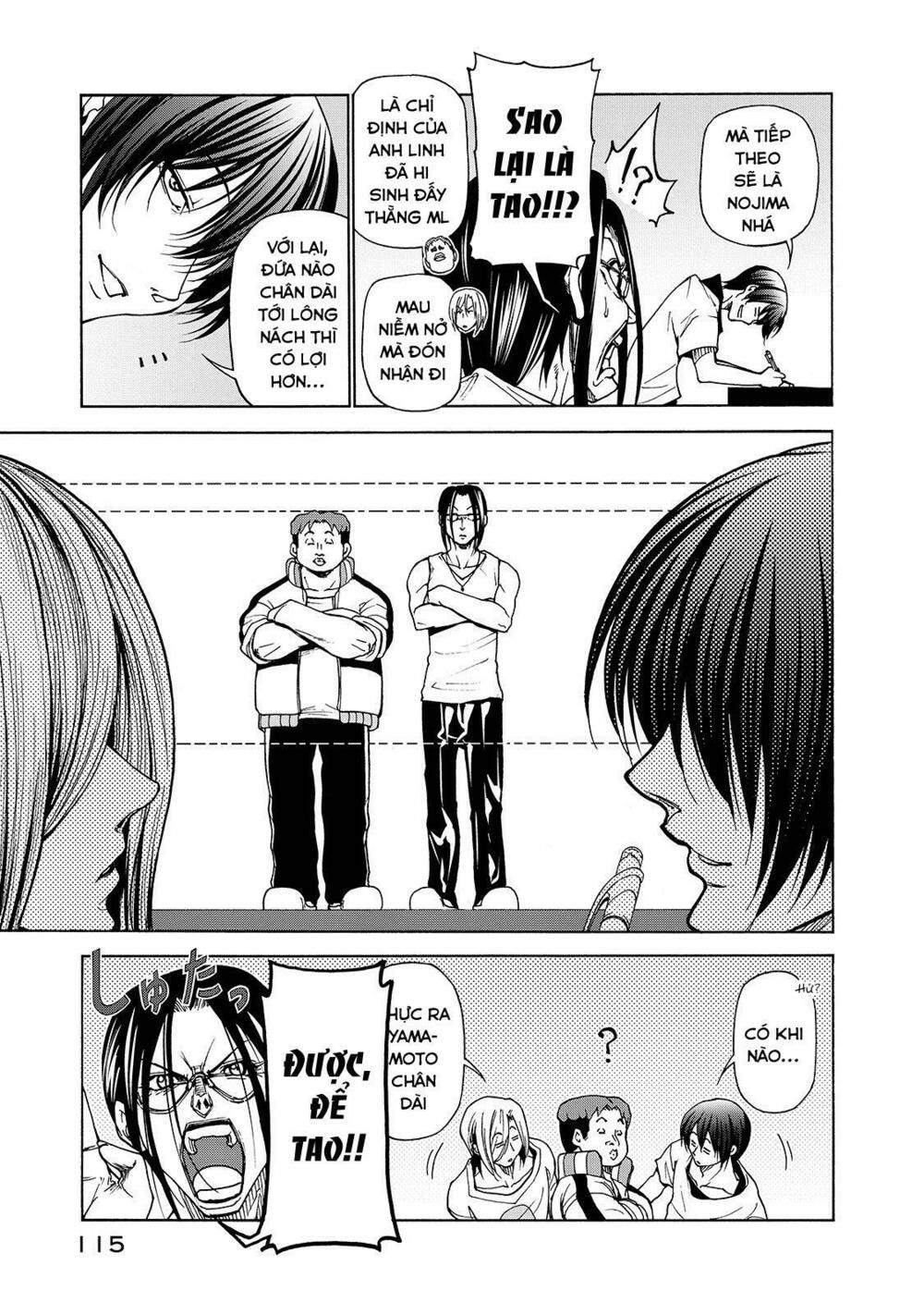 cô gái thích lặn - grand blue chapter 32 19