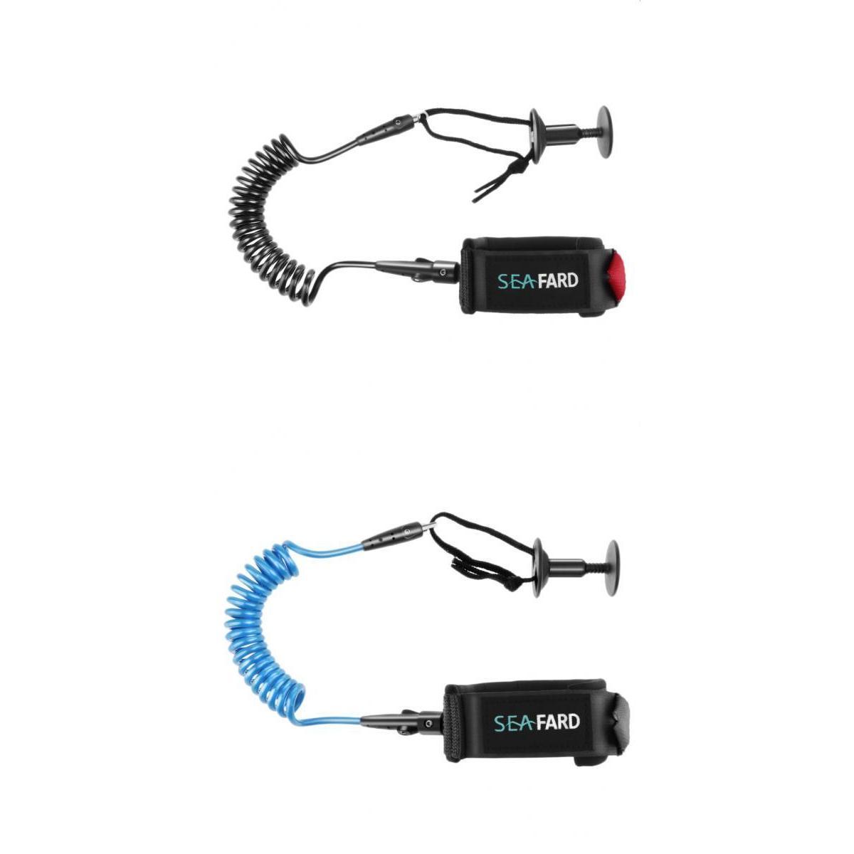 2x Body Board Leash 5ft 5.5mm Coiled Body Board Cord Arm Strap For Surfing