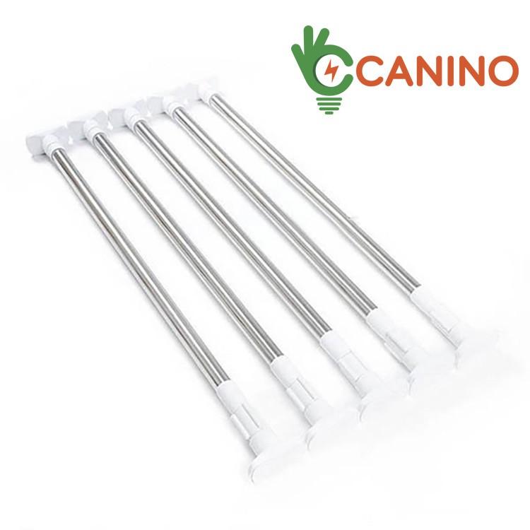 Thanh Treo Rèm Cửa / Tắm INOX đa năng cao cấp - Không Cần Khoan Tường