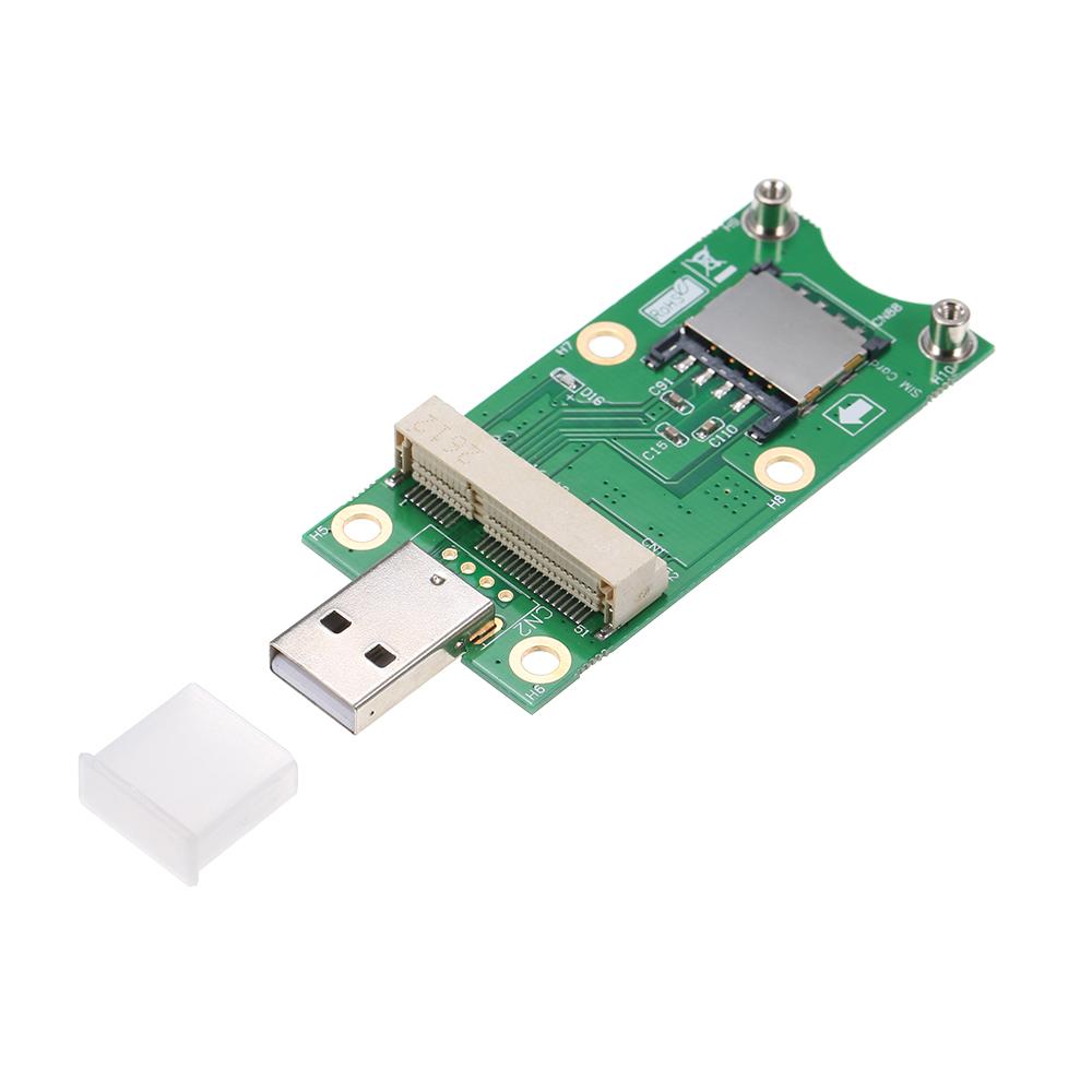 Mini PCI-E sang USB với thẻ SIM Thẻ điều hợp WWAN Mô-đun 3G / 4G