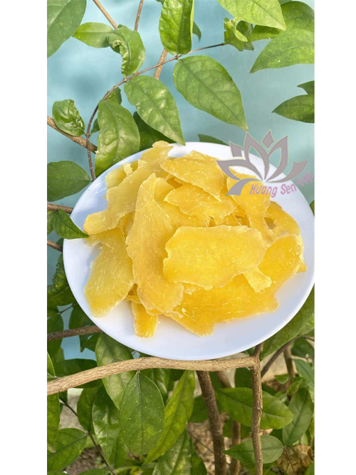 GỪNG SẤY DẺO SỮA ONG CHÚA HŨ 50G - HƯƠNG SEN VIỆT