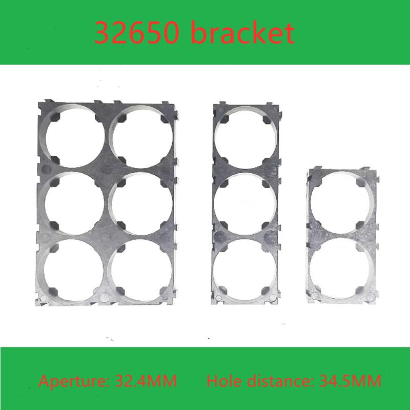 32650 giá đỡ pin lithium kết hợp cố định nối khóa kết nối ghế pin hình trụ Màu sắc: 2S 10 CHIẾC