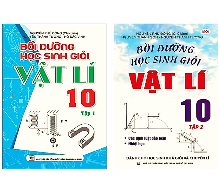 Sách - Bồi Dưỡng Học Sinh Giỏi Vật Lý Lớp 10 (Tập 1+ Tập 2)