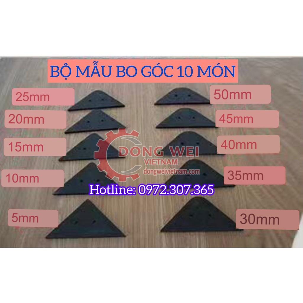 Máy bo góc cạnh gỗ (Máy phay góc tấm đa năng R bằng khí nén hiệu suất cao). Sử dụng cho khung ảnh, bàn ghế...