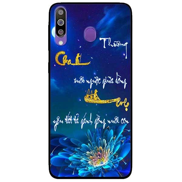 Ốp lưng dành cho Samsung Galaxy M30 mẫu Mẫu Đơn Cha Mẹ