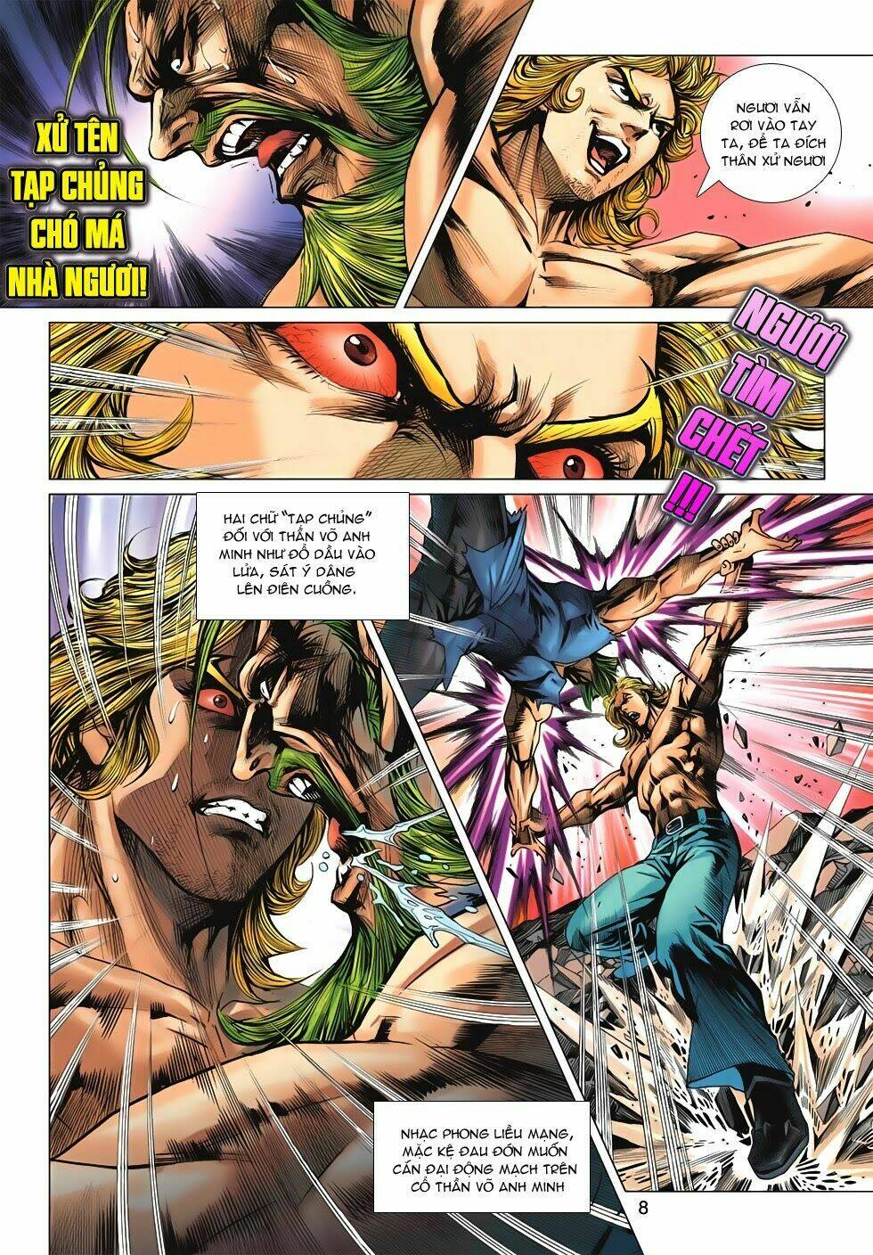 tân tác long hổ môn chapter 675 8