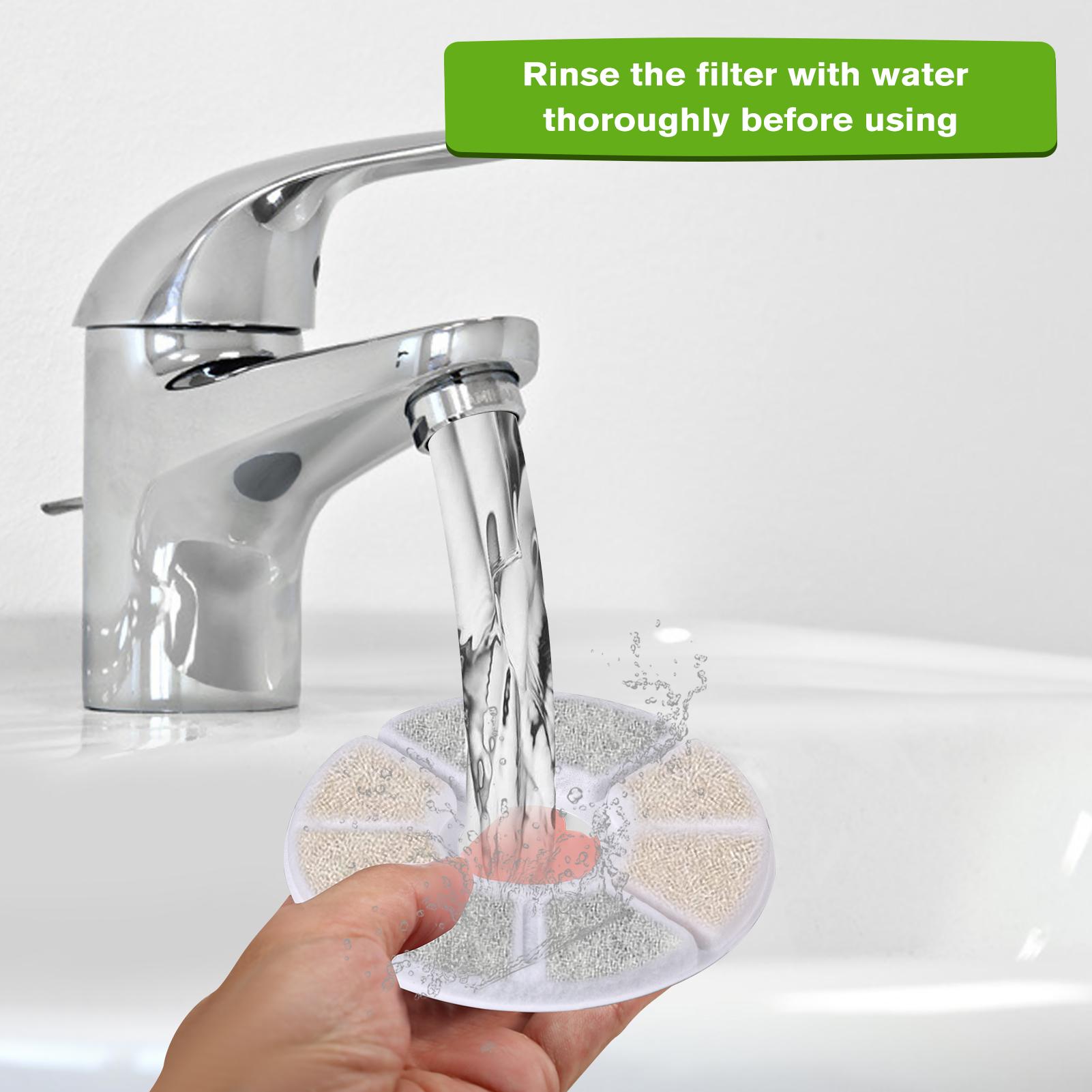 Bộ Lọc Nước Cho Mèo Dạng Tròn Thay Thế 84Oz / 2,5L 3