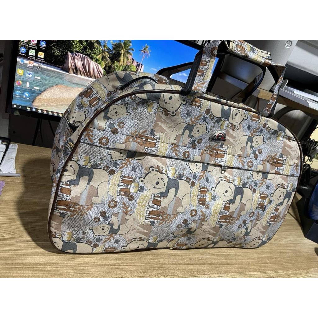 Túi Trống du lịch vải MOZA Tron Quý tộc sang trọng cỡ đại 54cm Shalla