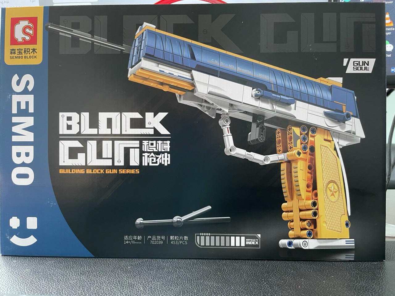 Đồ Chơi Lắp Ráp Mô Hình 702039 hãng sembo1202 chi tiết