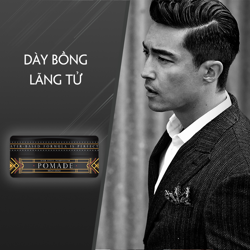 Pomade Tạo Kiểu Tóc X-Men For Boss High Hold 60g