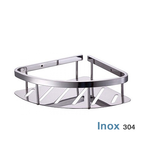 Kệ tắm góc Inox 304 S3 - Kệ Thằng Kệ Góc