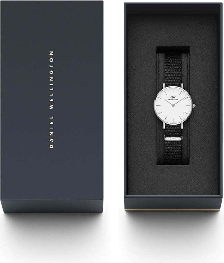 Đồng hồ nữ DANIEL WELLINGTON PETITE CORNWALL SILVER WHITE 28MM DW00100252