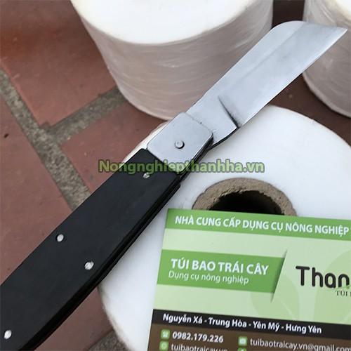 Dao ghép cành cán gập sắc bén